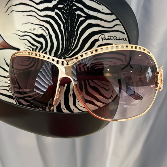 Roberto Cavalli brand new sunglasses NOS - Mod. TESPIO made in Italy with case - Picture 2 of 12